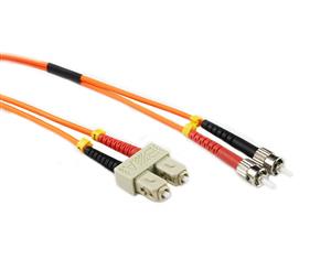 Konix 5M SC-ST OM1 62.5/125 Multimode Duplex Fibre Patch Cable