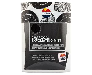 Le Tan Charcoal Exfoliating Mitt