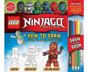 Lego Ninjago How to Draw Ninja Villains and More!