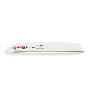 Lenox 228 x 25 x 0.9mm Gold Powerarc Reciprocating Saw Blade - 2 Pack