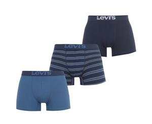 Levis Unisex 3 Pack Boxer - Blue Combo Lightweight Flat