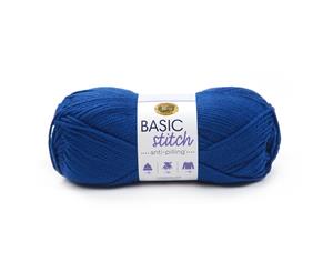 Lion Brand Yarn - Basic Stitch Anti-Pilling - Royal Blue 100g