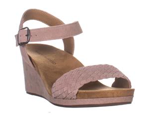 Lucky Brand Kenette Wedge Heel Sandals Tipsy Taupe