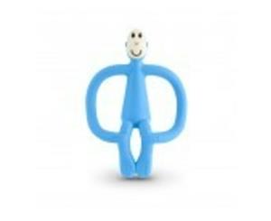 Matchstick Monkey Teething Toy and Gel Applicator - Baby Blue