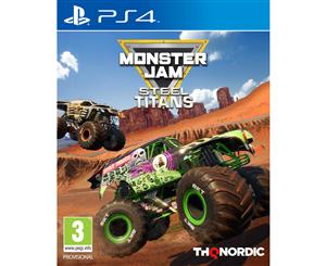 Monster Jam Steel Titans PS4 Game