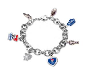 Newcastle Knights NRL Charm Bracelet Team Logo Charms Jewellery