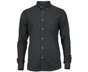 Nimbus Mens Calverton Luxury Flannel Long Sleeve Shirt - Indigo Blue