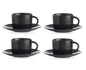 Noritake BoB Dune Cup and Saucer Set of 4