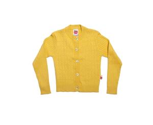 Oobi Girls' Maxine Mustard Cardigan