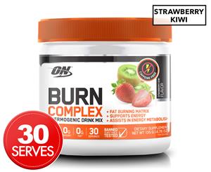 Optimum Nutrition Non-Stim Burn Complex Thermogenic Drink Mix Strawberry Kiwi 135g