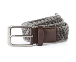 Outdoor Look Mens Vintage Canvas Buckle And Loop Belt - Slate