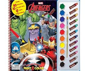 Paint & Colour Marvel Avengers