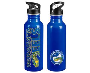 Parramatta Eels NRL Aluminium 750ml Sipper Drink Bottle SOLID COLOUR