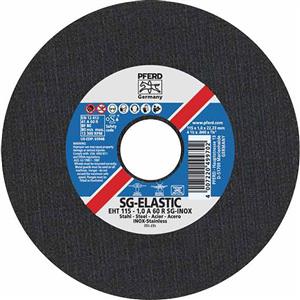 Pferd 115 x 1.0 x 22.2mm Steel & Stainless Cut Off Disc - SG-ELASTIC