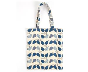 Printed Leaves Women's Shopping Bag