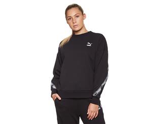 Puma Women's Classic Tape Crew Sweater - Black