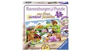 Ravensburger Sweet Farm Animals 12 Piece Plastic Puzzle