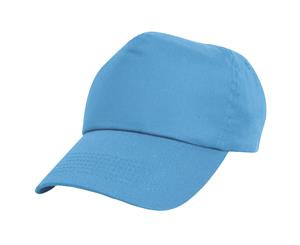 Result Unisex Childrens/Kids Plain Basebll Cap (Sky Blue) - BC957