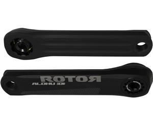 Rotor ALDHU 170mm Road Cranks Black