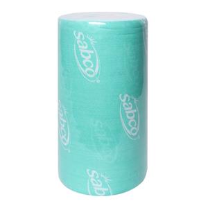 Sabco Professional Green Heavy Duty Pro Wipes - 90 Sheet Roll