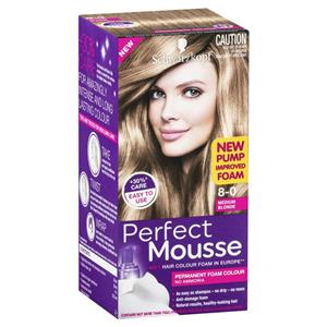 Schwarzkopf Perfect Mousse 8-0 Medium Blonde