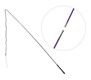 Showmaster Lunge Whip 2 Piece Training Lunging Driving 160Cm Purple - Purple