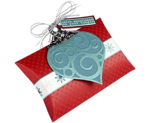 Sizzix Bigz Die By Lindsey Serata-Pillow Box W/Ornaments