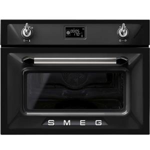 Smeg - SFA4920MCN1 - 60cm Victoria Compact Microwave Oven - Black