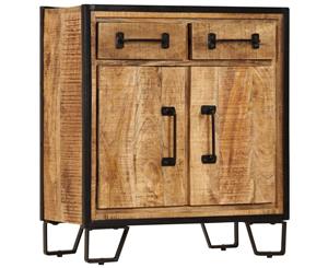 Solid Mango Wood Sideboard 65x30x70cm Lowboard Storage Cabinet Hall