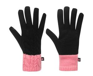 SoulCal Women Eolous Ladies Gloves - Black/Pink