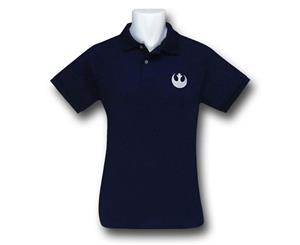 Star Wars Rebel Symbol Navy Polo Shirt