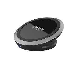 Unitek 5/7.5/10W QI Fast Wireless Charging Pad Support Apple/Android Charging M003A-Black