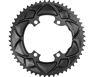 absoluteBLACK Premium Round Road 110BCD 4B 34t 2x Chainring Black