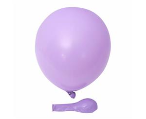 10x Macaron Light Purple Latex Standard 25cm Helium Balloons Balloon Party Wedding Birthday