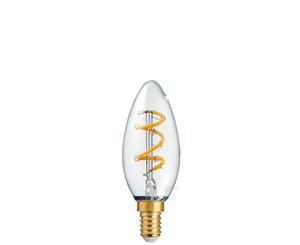 2 Watt Candle Spiral Dimmable LED Filament Bulb (E14)