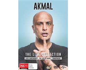 Akmal The Live Collection Box Set DVD Region 4