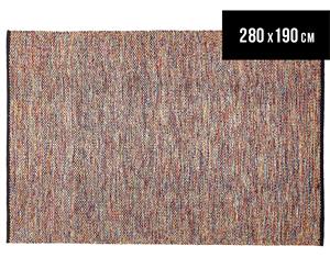 Amalia Scandinavia Flatweave Border 280x190cm Rug - Multi