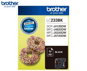 Brother LC-233BK Black Ink Cartridge