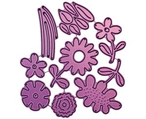 Cheery Lynn Designs Whimsical Die-Flower 1 .5" To 1.875"