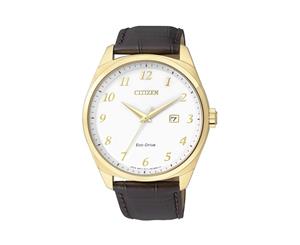 Citizen Mens Eco-Drive Solar Power Leather Strap BM7322-06A