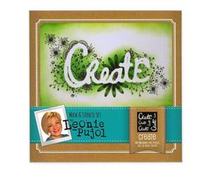 Crafters Companion - Leonie Pujol Masks And Stencils Set Create