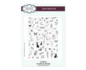 Creative Expressions - Flora & Fauna A5 Clear Stamp Set