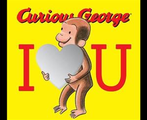 Curious George  I Love You (Board Book with Mirrors)