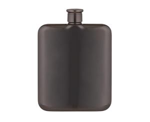 Davis & Waddell Fine Foods Gunmetal Black Flask 180ml