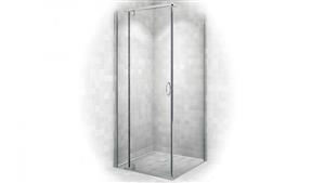 Decina Cascade 900 Chrome Shower Screen