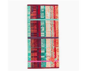 Desigual Towel Pack - Hand Towel & Mini Towel - 100% Cotton - Love Tartan