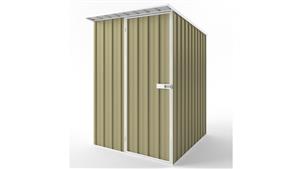 EasyShed S1519 Skillion Roof Garden Shed - Sandalwood