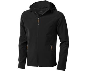 Elevate Mens Langley Softshell Jacket (Solid Black) - PF1907