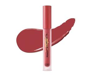 Etude House Matte Chic Lip Lacquer (#BR401 - Wendy Brown) 4g Long Lasting Liquid Lipstick