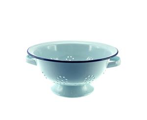 Falcon Enamel Colander 24cm Duck Egg Blue